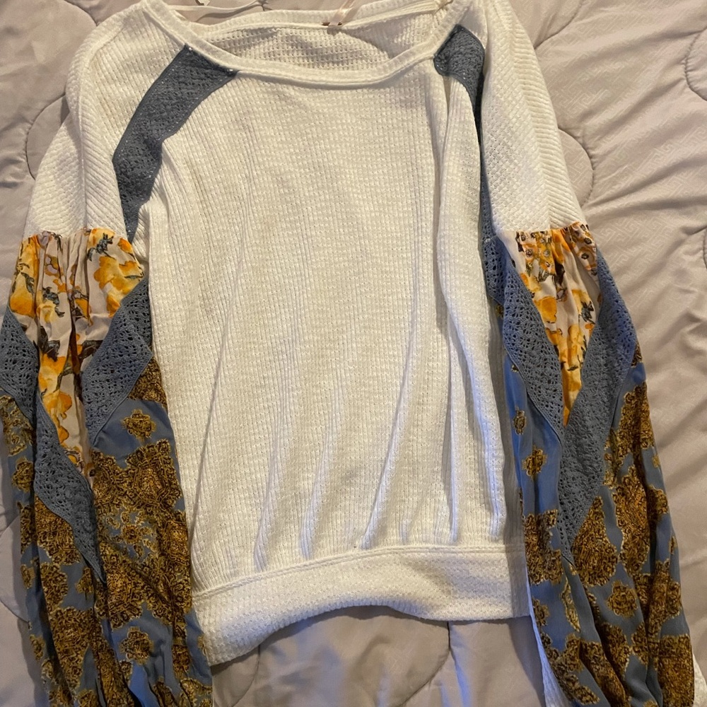 free people thermal shirt